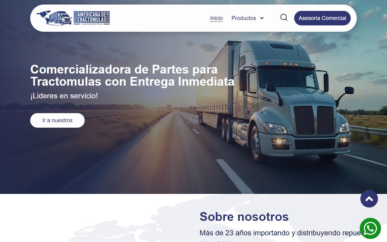 Americana de Tractomulas