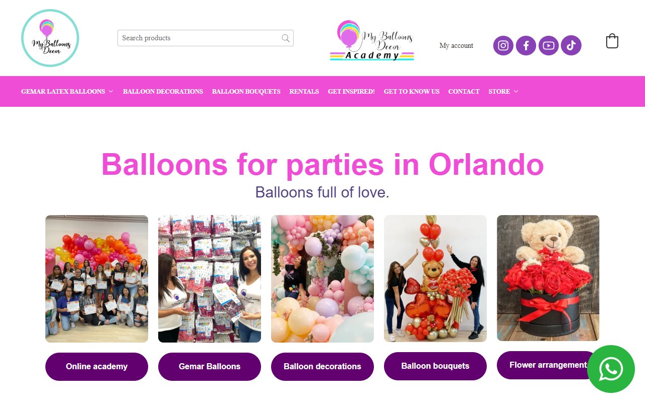 My ballons decor